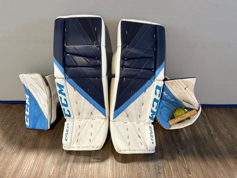 34" CCM Eflex 5 Regular Goalie Full Set (Used)