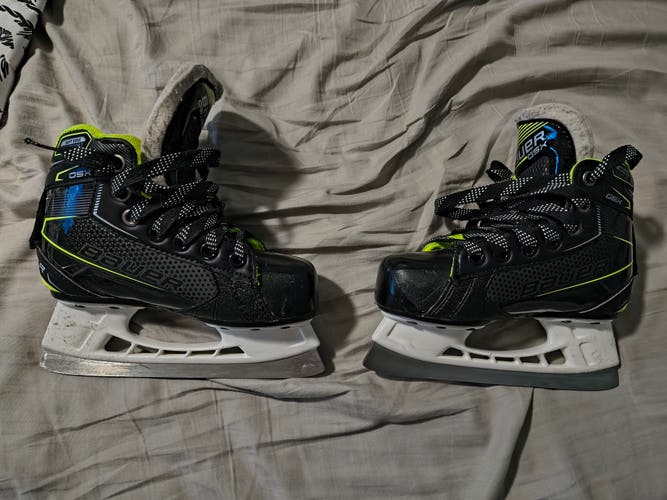 Bauer GSX Hockey Goalie Skates 11.5 (Used)