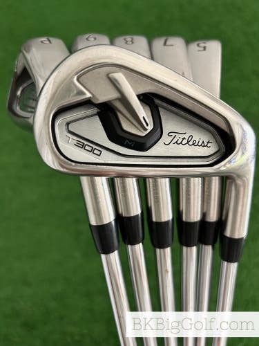 Titleist T300 Iron Set 5-P / True Temper AMT Black Stiff