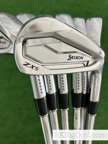Srixon ZX5 Forged Iron Set 4-P / KBS Tour 105 Stiff +1