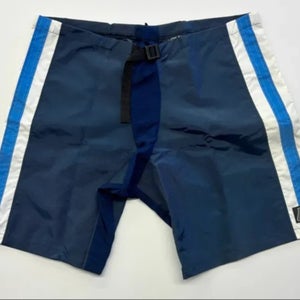 Philly Express Pant Shell Navy with Light Blue & White Stripes Senior Medium *Read Full Description*