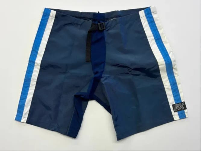 Philly Express Pant Shell Navy with Light Blue & White Stripes Senior Medium *Read Full Description*