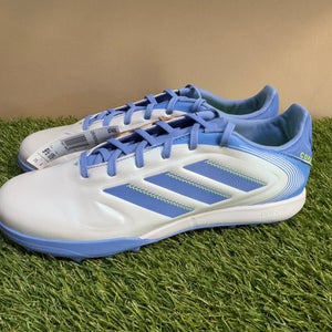 Adidas Copa Pure 3 League TF Turf Soccer Cleats Shoes Mens 9.5 Blue/Lemon ID9045