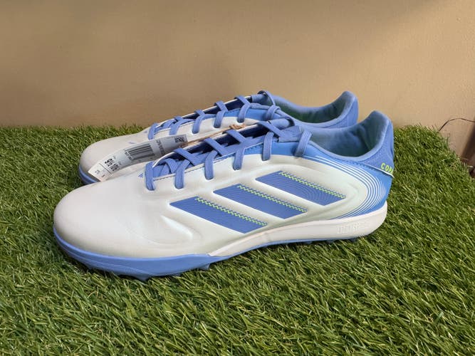 Adidas Copa Pure 3 League TF Turf Soccer Cleats Shoes Mens 9.5 Blue/Lemon ID9045