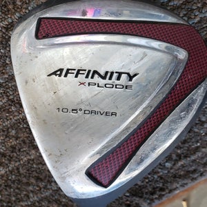45.5 IN LH AFFINITY XP10DC 10.5 DEG DRIVER EXCELL W NO SKY MARKS