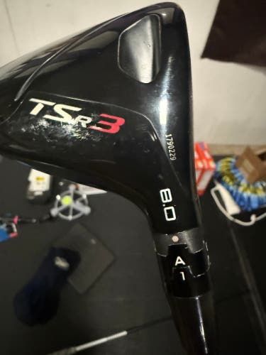 Men's Titleist TSR3 Right Handed Driver Extra Stiff Flex Loft 8 (Used)