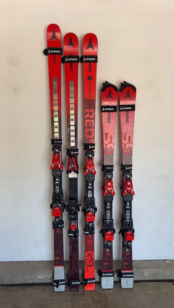 Unisex 2024 Atomic Redster SG 192 cm Racing Skis With Bindings Max Din 16 (Used)