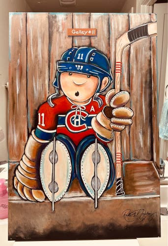 Montreal Canadiens Hockey Art