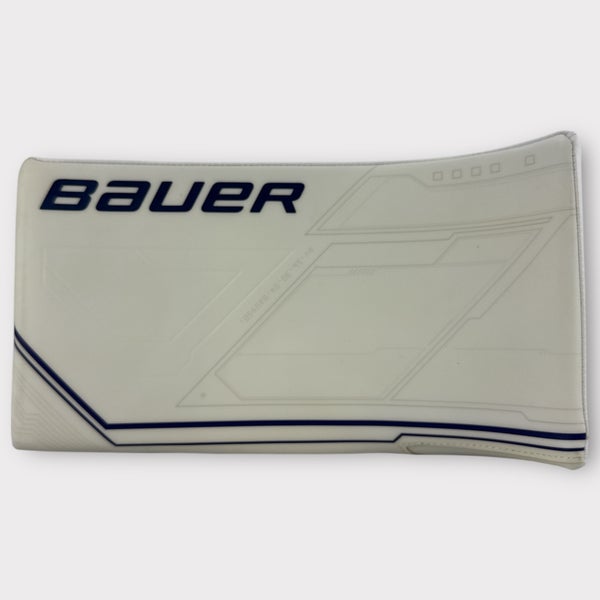 Pro Stock New Bauer Supreme MACH Goalie Blocker Buffalo Sabres Luukkonen