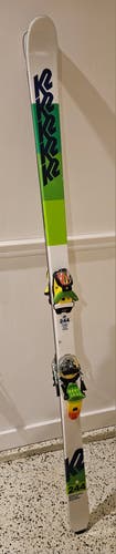 Unisex 2024 All Mountain 173 cm K2 244 Mamba Skis With Bindings Max Din 14 (New)