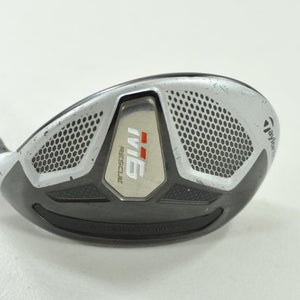 TaylorMade M6 Rescue 4-22* Hybrid Regular Flex Right Atmos 6 Graphite # 200780