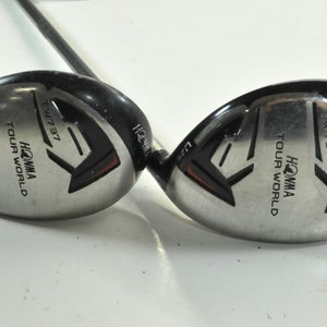 Honma Tour World TW737 22*, 25* Hybrid Set Stiff Flex Right Graphite # 189404