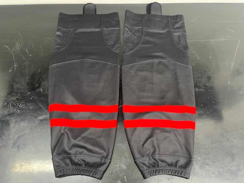 Team Canada Olympic Replica Mesh Hockey Socks (2022 Beijing Black)