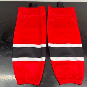 Team Canada Olympic Replica Mesh Hockey Socks (2002 Salt Lake Red)