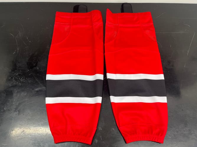 Team Canada Olympic Replica Mesh Hockey Socks (2002 Salt Lake Red)