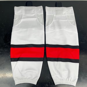 Team Canada Olympic Replica Mesh Hockey Socks (2002 Salt Lake White)