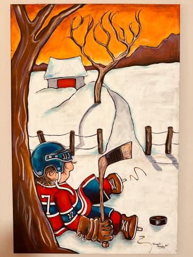 Montreal Canadiens Hockey Art