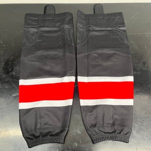 Team Canada Olympic Replica Mesh Hockey Socks (2002 Salt Lake Black)