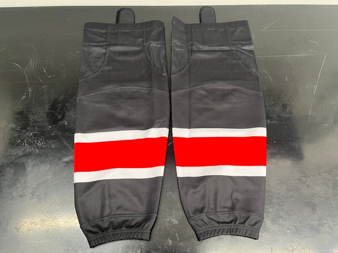 Team Canada Olympic Replica Mesh Hockey Socks (2002 Salt Lake Black)