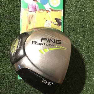 Ping Rapture 460cc 10.5* Driver Regular Aldila VA Proto 65g Graphite Shaft