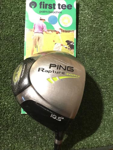 Ping Rapture 460cc 10.5* Driver Regular Aldila VA Proto 65g Graphite Shaft
