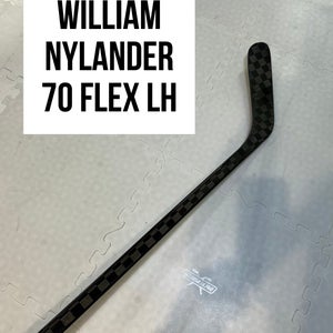 Senior(1x)Left Willy Nylander 70 Flex ProBlackStock™ Toe Pattern Unbranded Pro Stock Hockey sticks