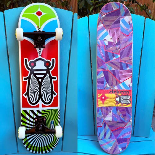 DARKROOM SKATEBOARDS COMO LA CIGARRA COMPLETE SKATEBOARD 8.0 VENTURE TRUCKS NEW