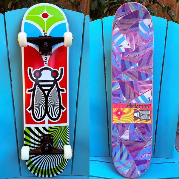 DARKROOM SKATEBOARDS COMO LA CIGARRA COMPLETE SKATEBOARD 8.0 VENTURE TRUCKS NEW