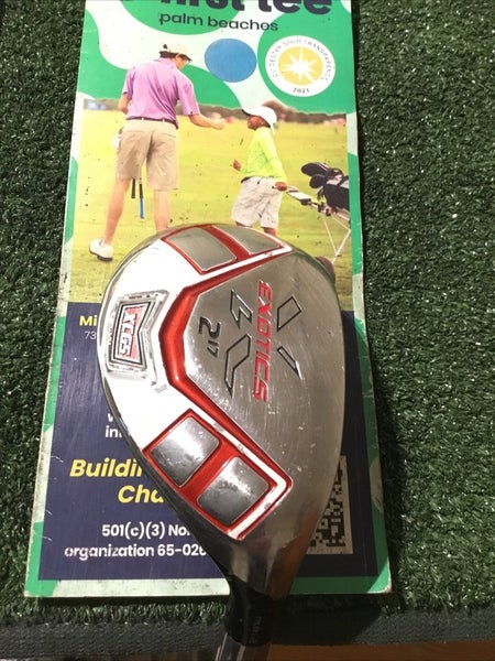 Tour Edge Exotics XCG5 17* 2 Hybrid Regular Fujikura Blur 075 Graphite Shaft
