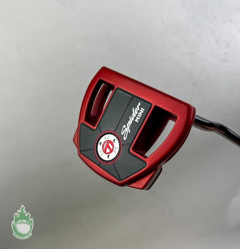 Used Right Handed TaylorMade Spider Mini 34" Putter Black Steel Golf Club