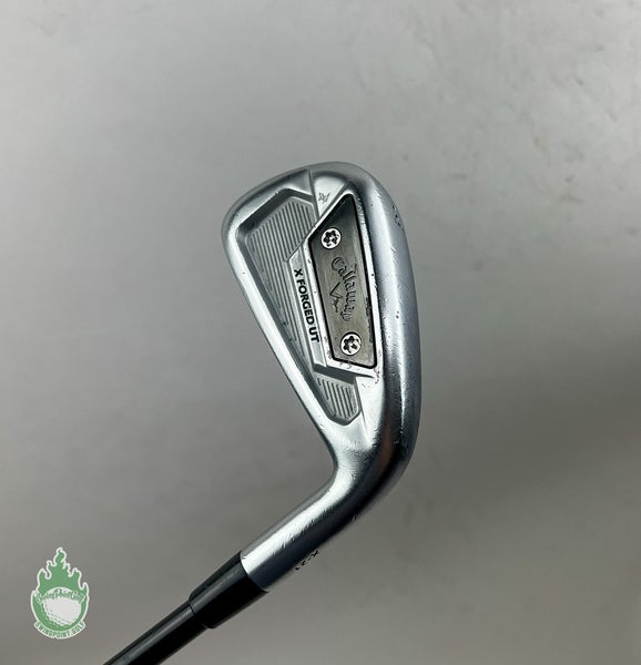 Used RH Callaway X-Forged UT '21 Driving Iron 18* 80g Stiff Graphite Golf