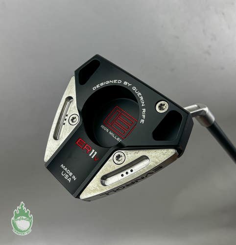 Used Right Handed EVNROLL ER11v Chrome 40" Milled Putter Steel Golf Club