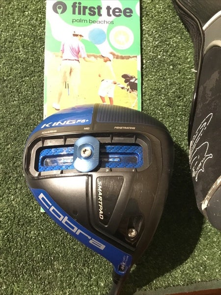 Cobra King F6+ 9.5* Driver Stiff Matrix Ozik 65 M Black Tie Graphite Shaft (44)