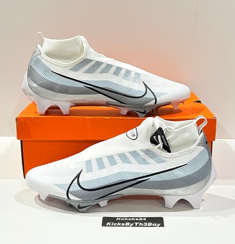 Size 13 Nike Vapor Edge Pro 360 Football Cleats White DQ3670-102