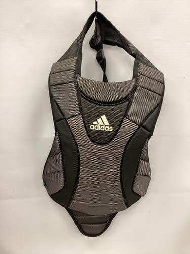 Used Adidas CHEST Catchers Chest Protector Black Junior 11851-S000037155