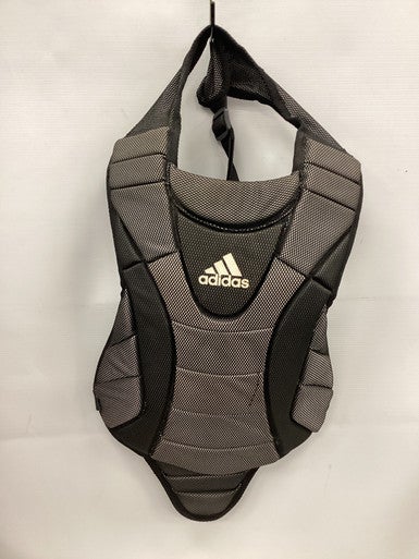 Used Adidas CHEST Catchers Chest Protector Black Junior 11851-S000037155