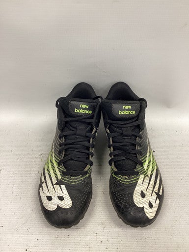 Used New Balance LAX Cleats Mens Black Senior 5 11851-S000037122