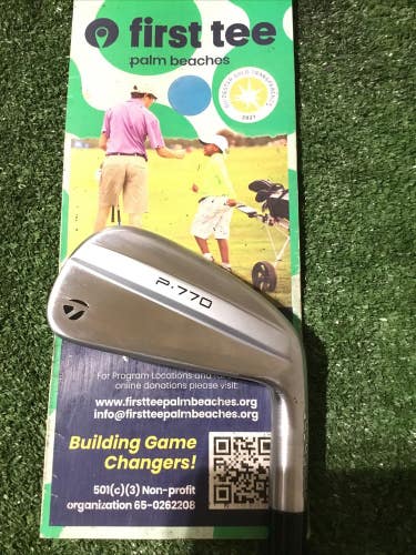 Taylormade P-770 Forged 7 Iron Stiff S300 Dynamic Gold TT Mid 115 Steel *VGC*