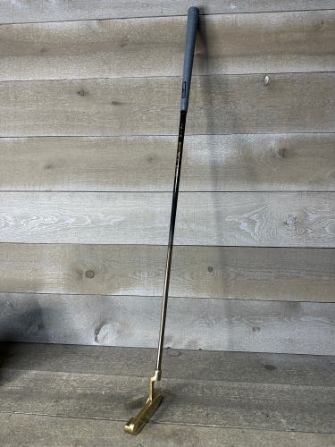 Lexus Gold Blade Putter Right Handed True Temper Steel 35" Engraved Logo