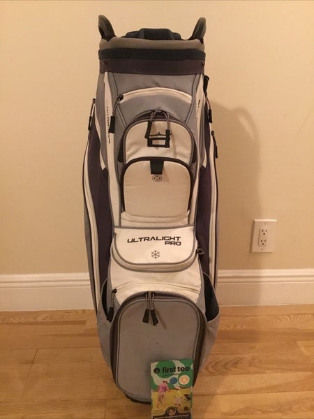 Cobra Ultralight Pro Cart Golf Bag with 14-way Dividers & Rain Cover