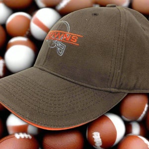 Cleveland Browns Vintage Late '90s NFL Brown Silhouette NOS Cap (New)