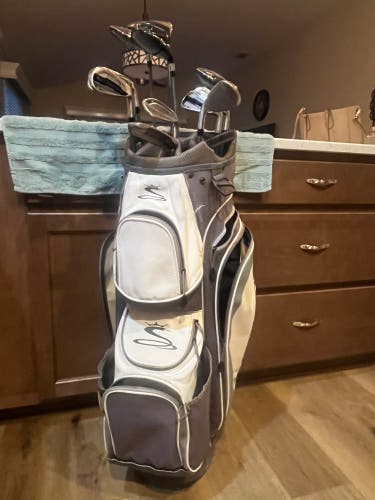 Men's Cobra SS Offset Right Handed Clubs (Full Set) Regular Flex 12 Pieces (Used)