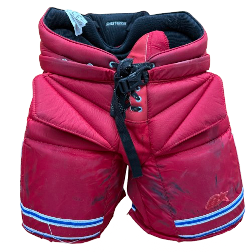 Brians Custom Pro Stock Goalie Hockey Pants Game Used Shesterkin NY Rangers NHL