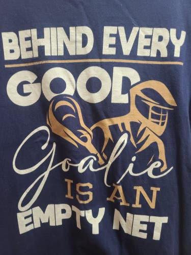 LACROSSE GOALIE Blue Men's Small Shirt (Used)