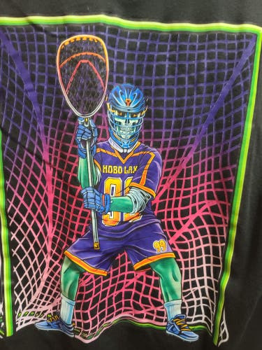 HOBO LACROSSE GOALIE Black Small Men's Shirt (Used)