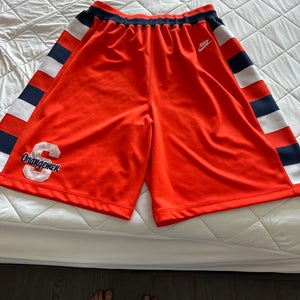 Authentic Nike Throwback Syracuse Basketball Shorts Size XL