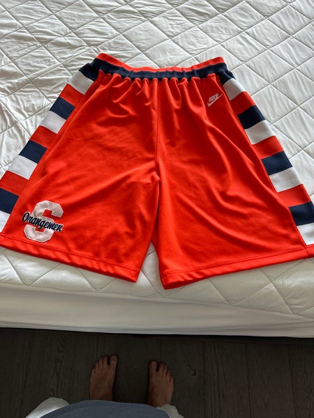 Authentic Nike Throwback Syracuse Basketball Shorts Size XL