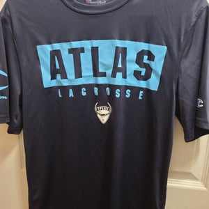 LACROSSE PLL ATLAS Blue Small Men's Shirt (Used)