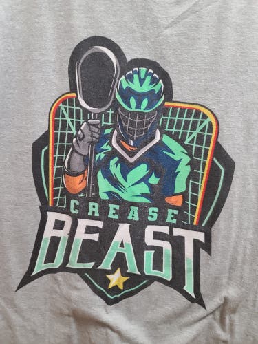LACROSSE GOALIE Gray Small Men's Shirt (Used)
