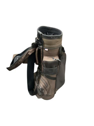 Used SATURN 14 WAY Mens Cart Bag Brown 11347-S000254509